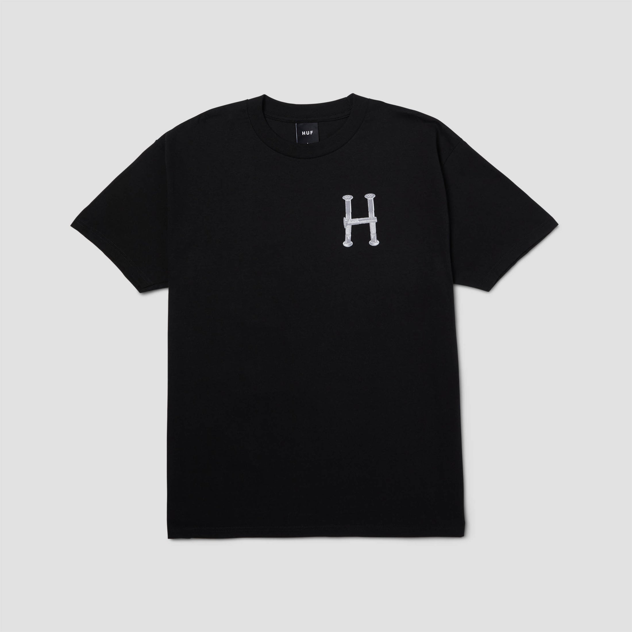 HUF X Bronze H Bolts Triple Triangle Shortsleeve T-Shirt Black