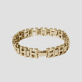 Load image into Gallery viewer, HUF H Link Bracelet Gold
