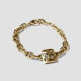 Load image into Gallery viewer, HUF H Star Bracelet Gold
