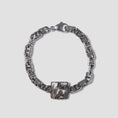 Load image into Gallery viewer, HUF H Star Bracelet Silver
