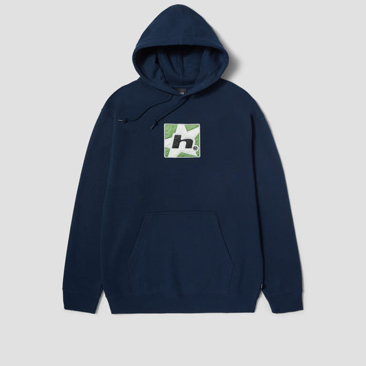 HUF H Star Pullover Hood Nightshade