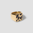 Load image into Gallery viewer, HUF H Star Ring Gold
