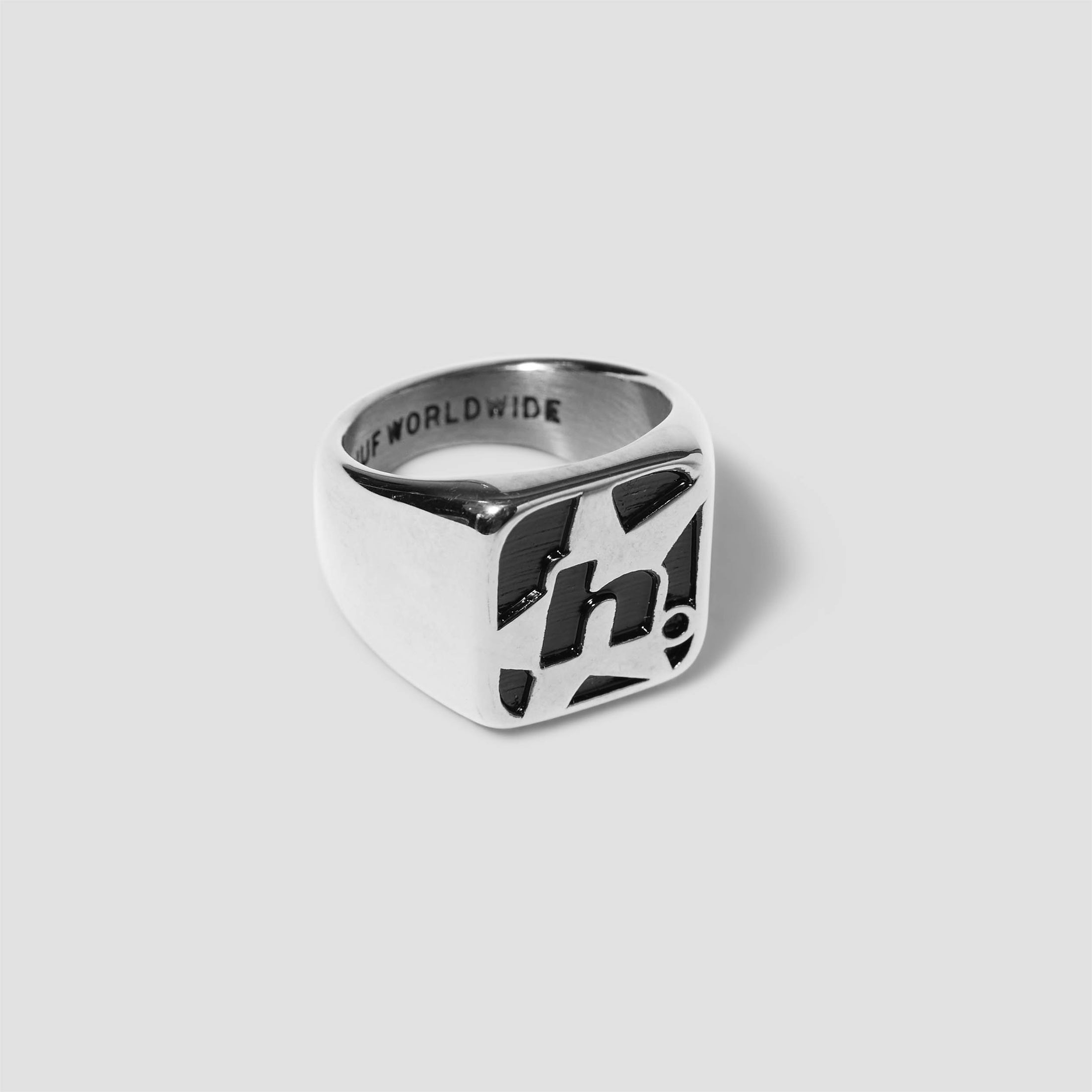 HUF H Star Ring Silver