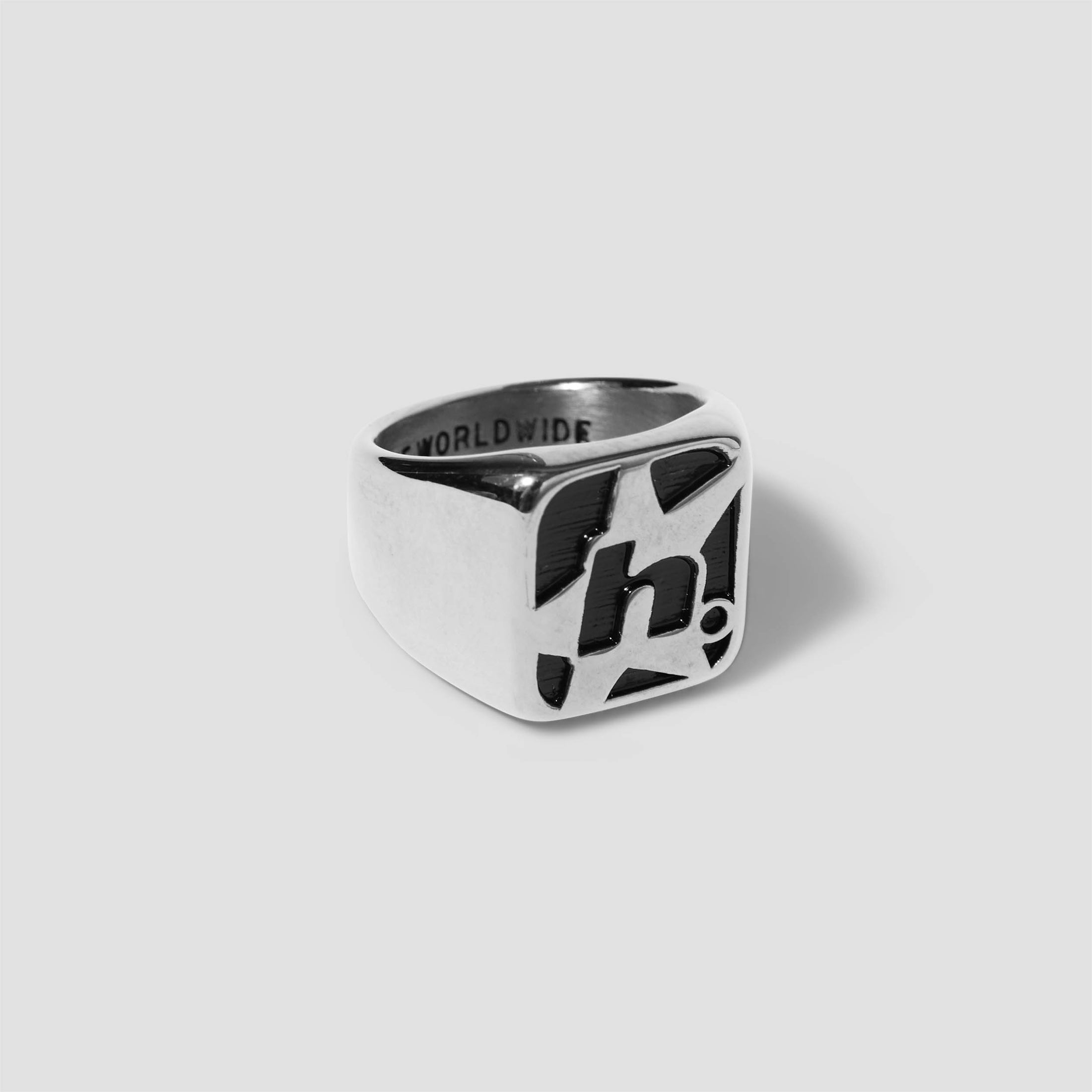 HUF H Star Ring Silver