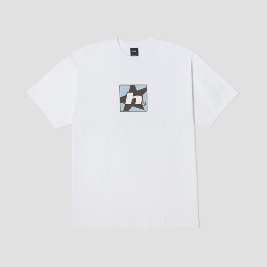 HUF H Star Shortsleeve T-Shirt White