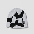 Load image into Gallery viewer, HUF H Star Skull Beanie White
