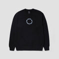 Load image into Gallery viewer, HUF Hard Note Crew Black
