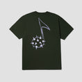 Load image into Gallery viewer, HUF Hard Note T-Shirt Hunter Green
