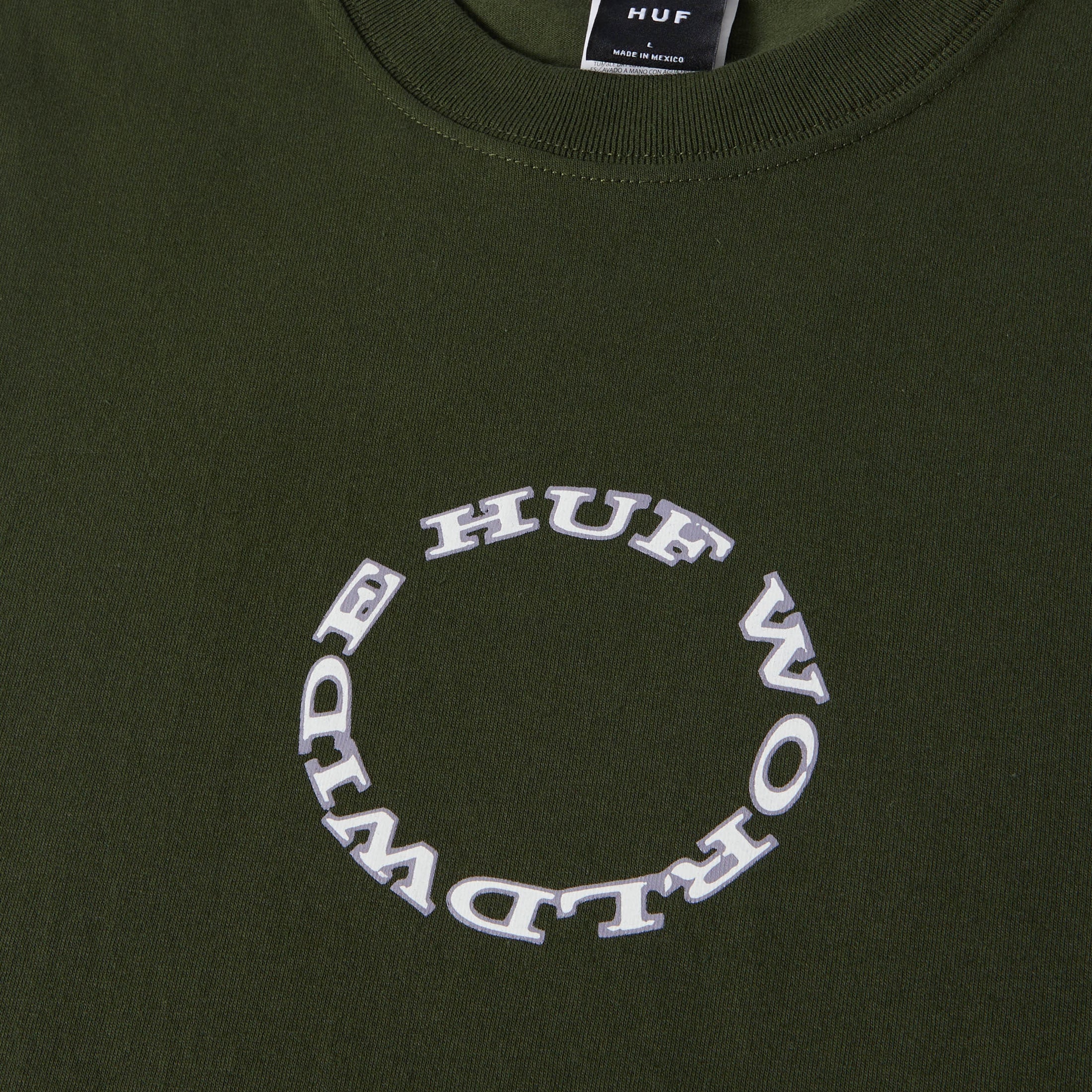 HUF Hard Note T-Shirt Hunter Green