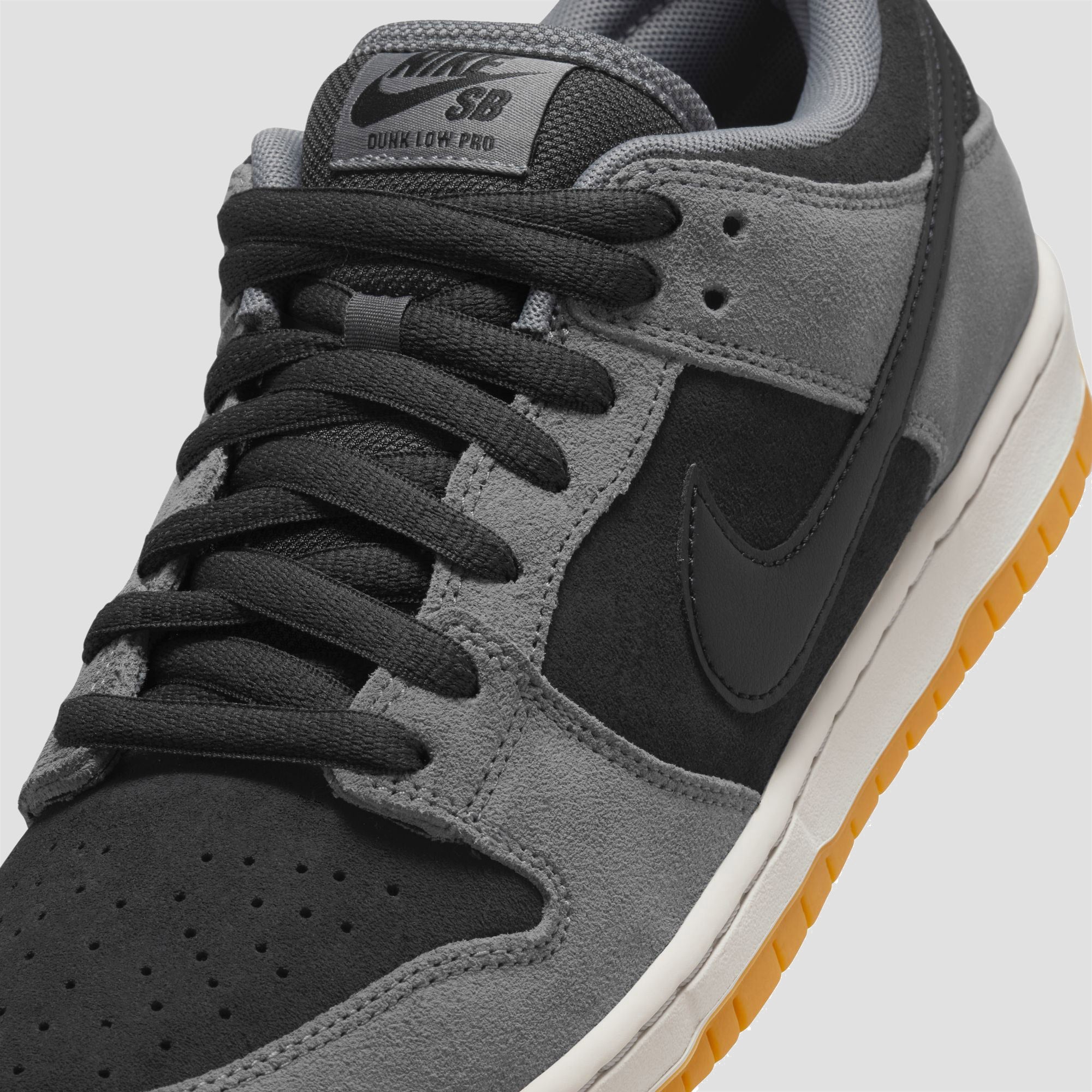 Nike SB Dunk Low Pro Skate Shoes Dk Smoke Grey / Black / Smoke Grey