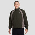 Load image into Gallery viewer, Nike SB Full-Zip Woven Jacket Sequoia / Cave Stone / White
