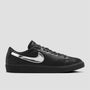 Nike SB x Dancer Zoom Blazer Low Skate Shoes Black / Metallic Silver / Black