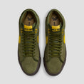 Load image into Gallery viewer, Nike SB Blazer Mid x Anti Hero Skate Shoes Rough Green / Amarillo / Rough Green
