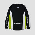 Load image into Gallery viewer, HUF Holeshot Moto Jersey Black
