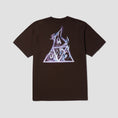 Load image into Gallery viewer, HUF Hot Spot T-Shirt Espresso
