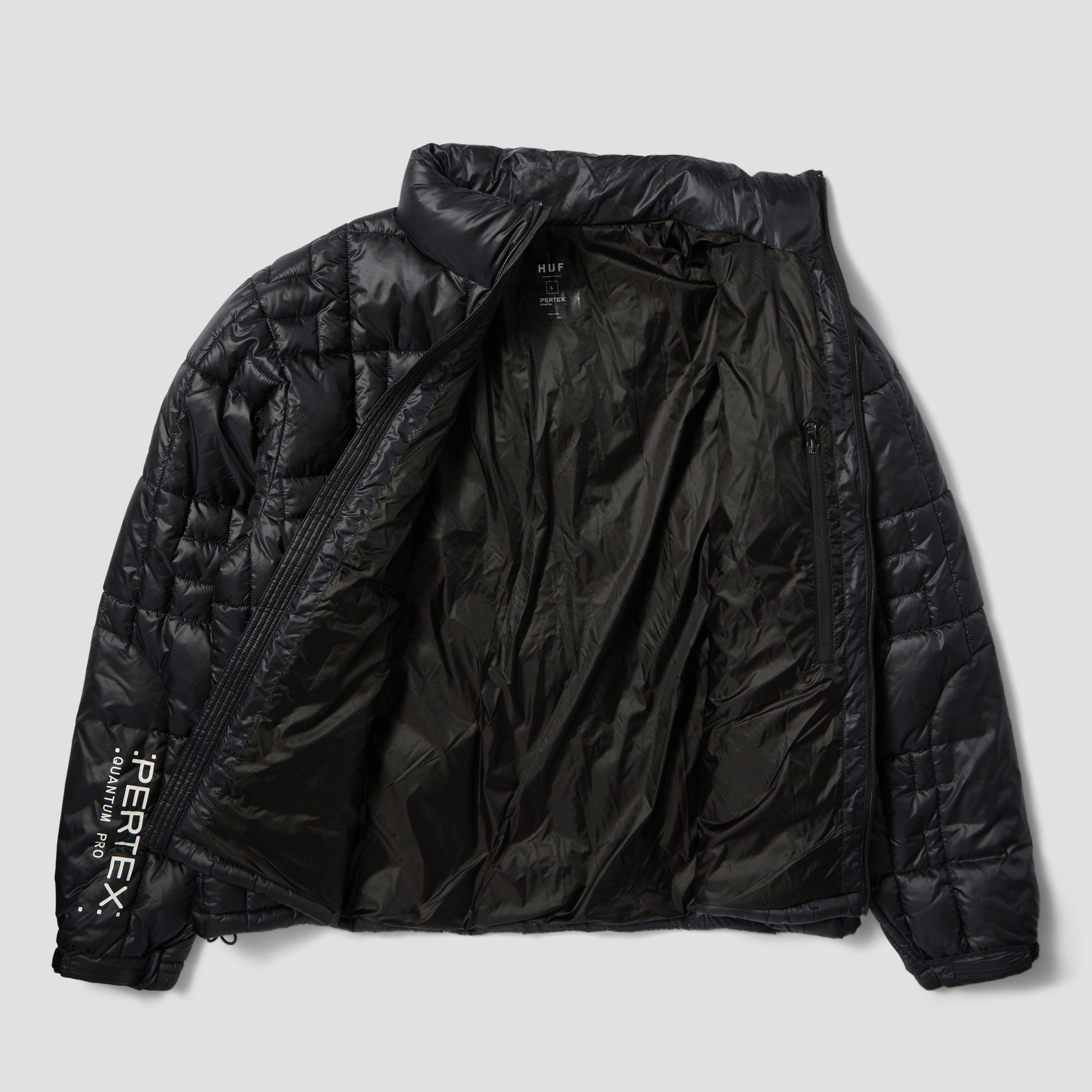 HUF Pertex Puffer Jacket Black