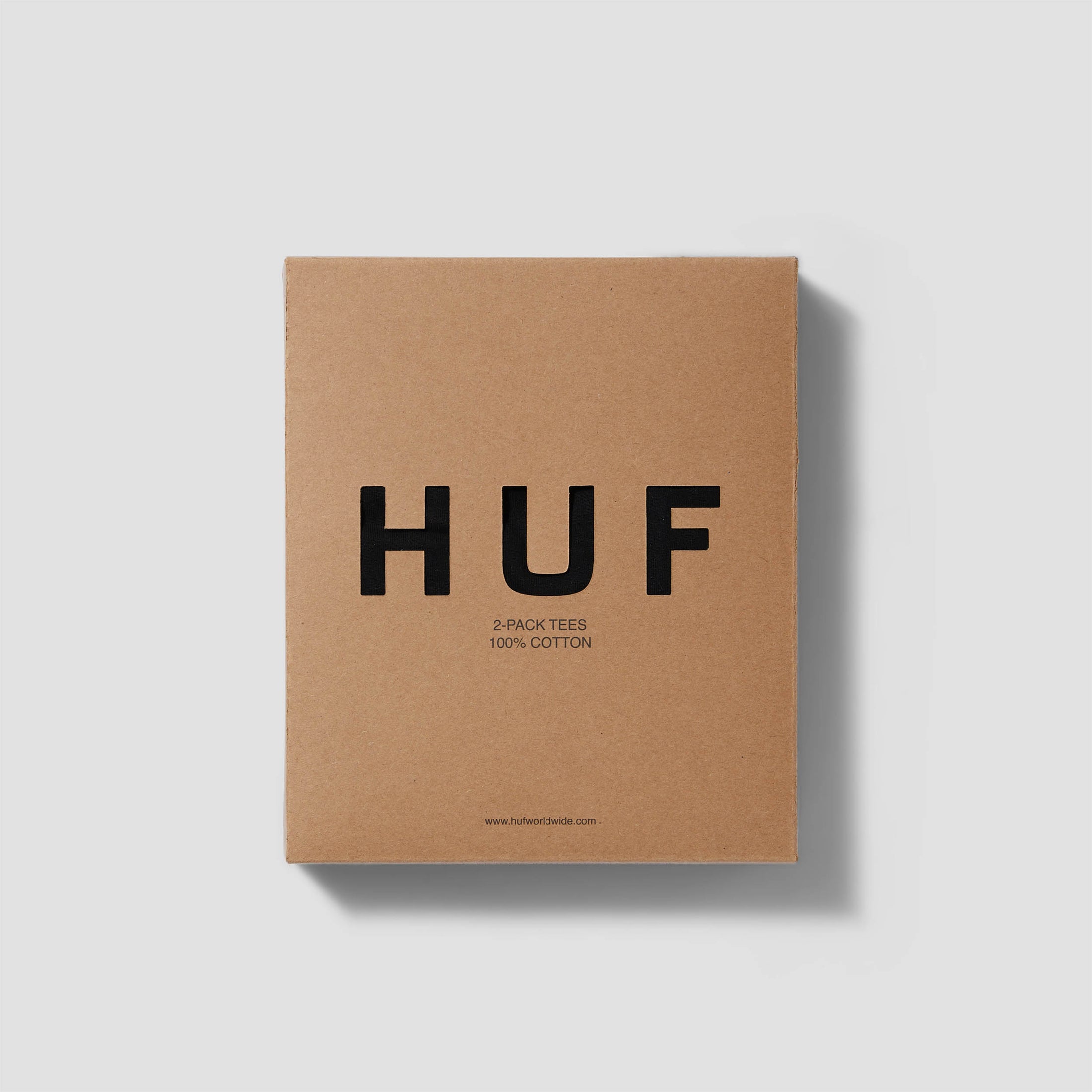 HUF Set 2 Pack T-Shirts Black