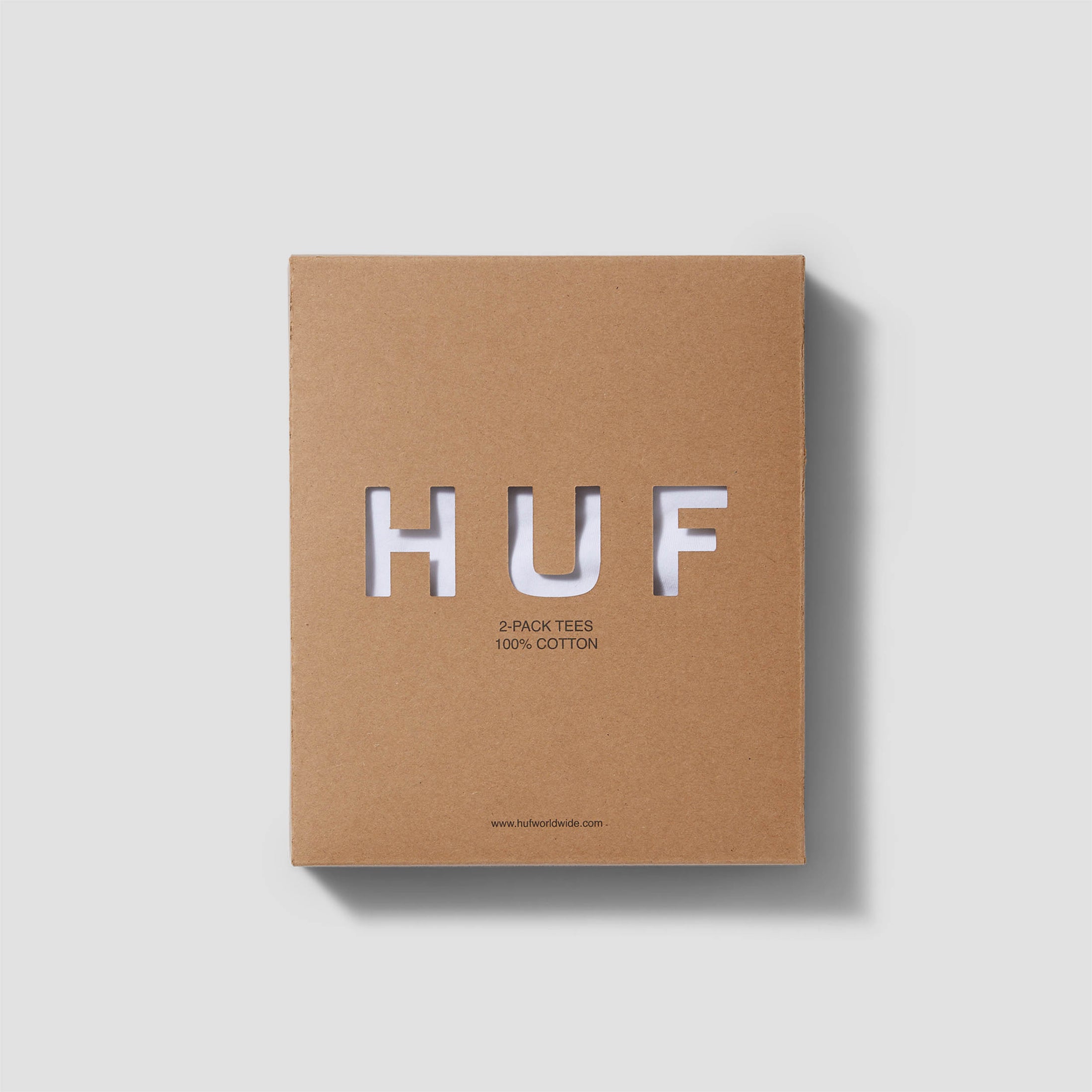 HUF Set 2 Pack T-Shirts White