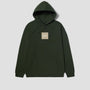 HUF Set Box Pullover Hood Hunter Green