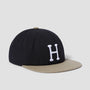 HUF Set Classic H 6 Panel Cap Black