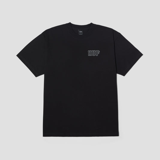 HUF Set H Shortsleeve T-Shirt Black