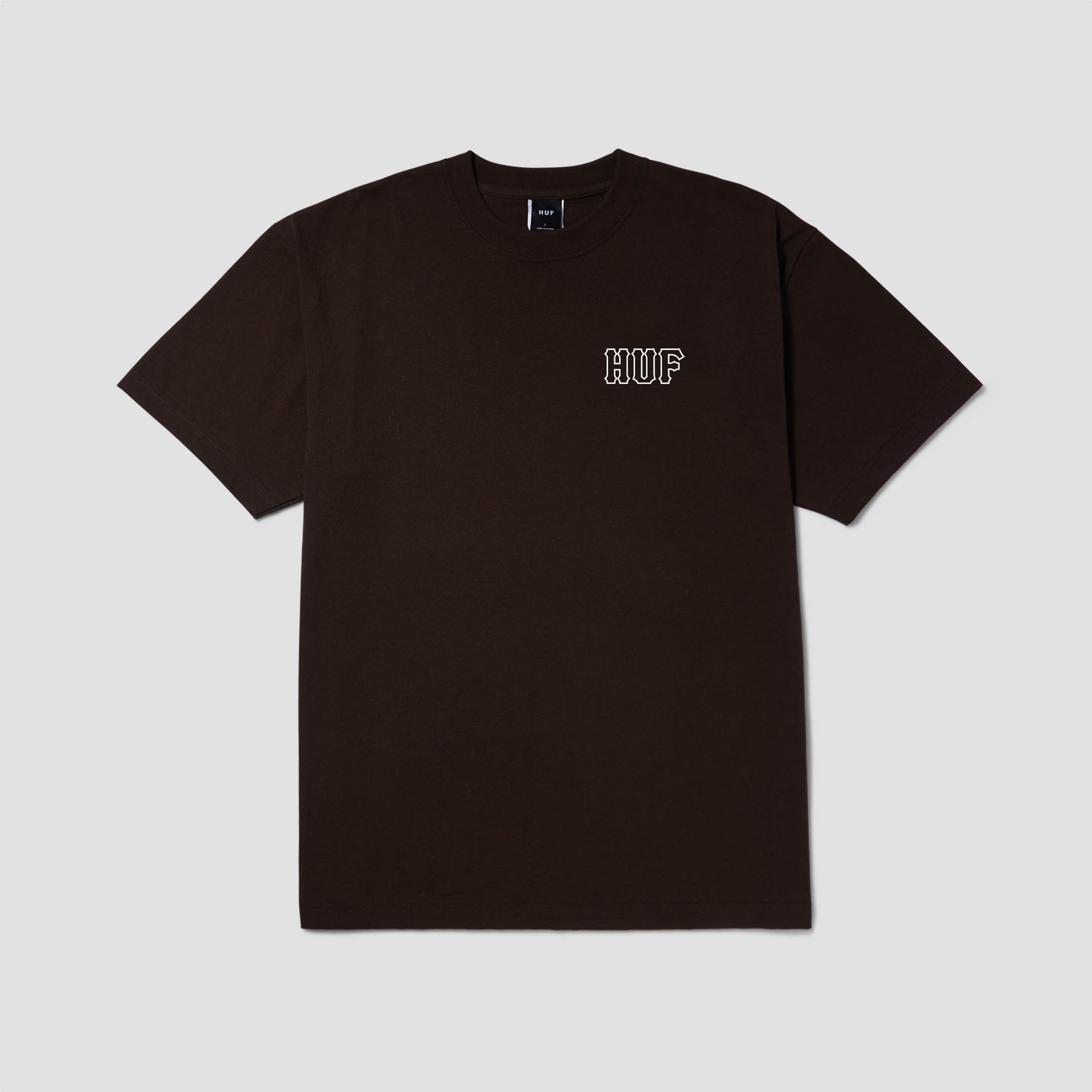 HUF Set H T-Shirt Espresso