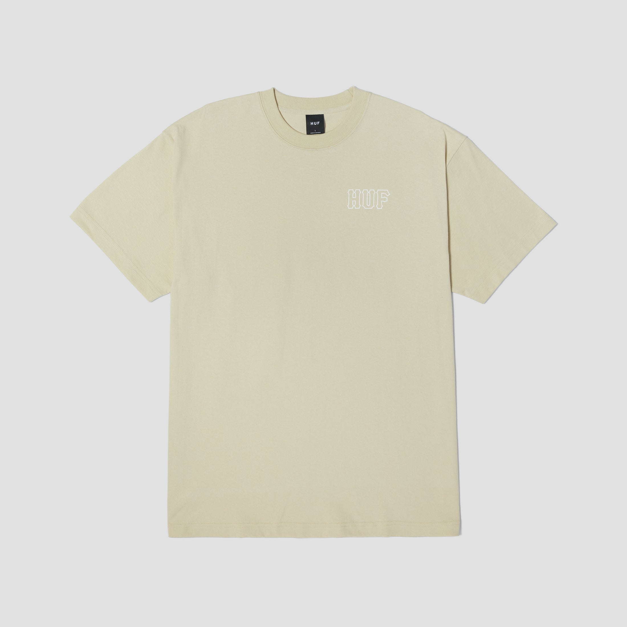 HUF Set H Shortsleeve T-Shirt Stone