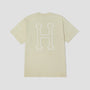 HUF Set H Shortsleeve T-Shirt Stone