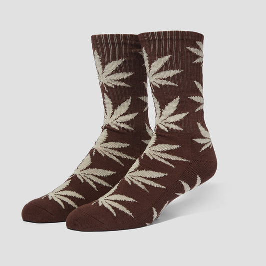 HUF Set Plantlife Sock Brown
