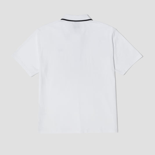 HUF Set Shortsleeve Polo White