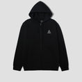 Load image into Gallery viewer, HUF Set TT Full Zip Hood Black
