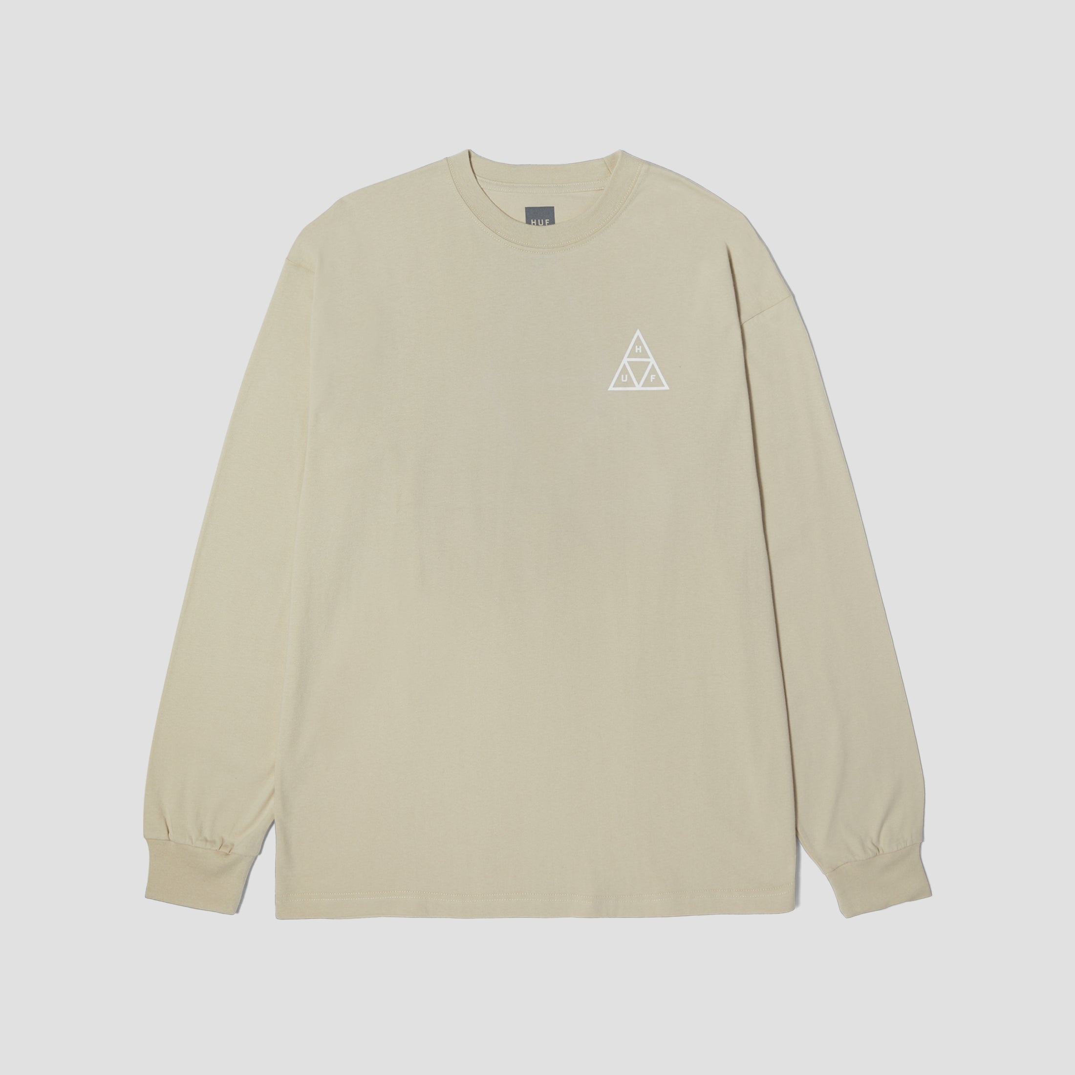 HUF Set TT Longsleeve T-Shirt Stone