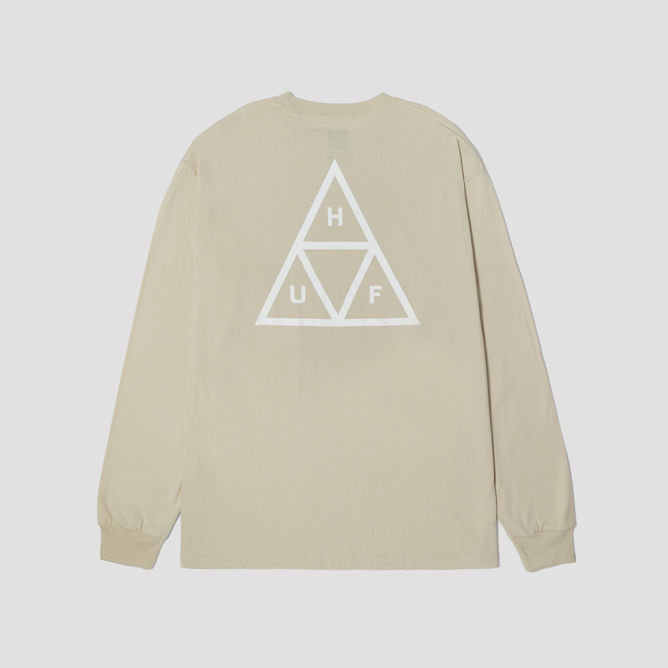 HUF Set TT Longsleeve T-Shirt Stone