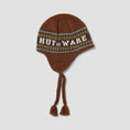 Load image into Gallery viewer, HUF X Bronze Flap Beanie Brown
