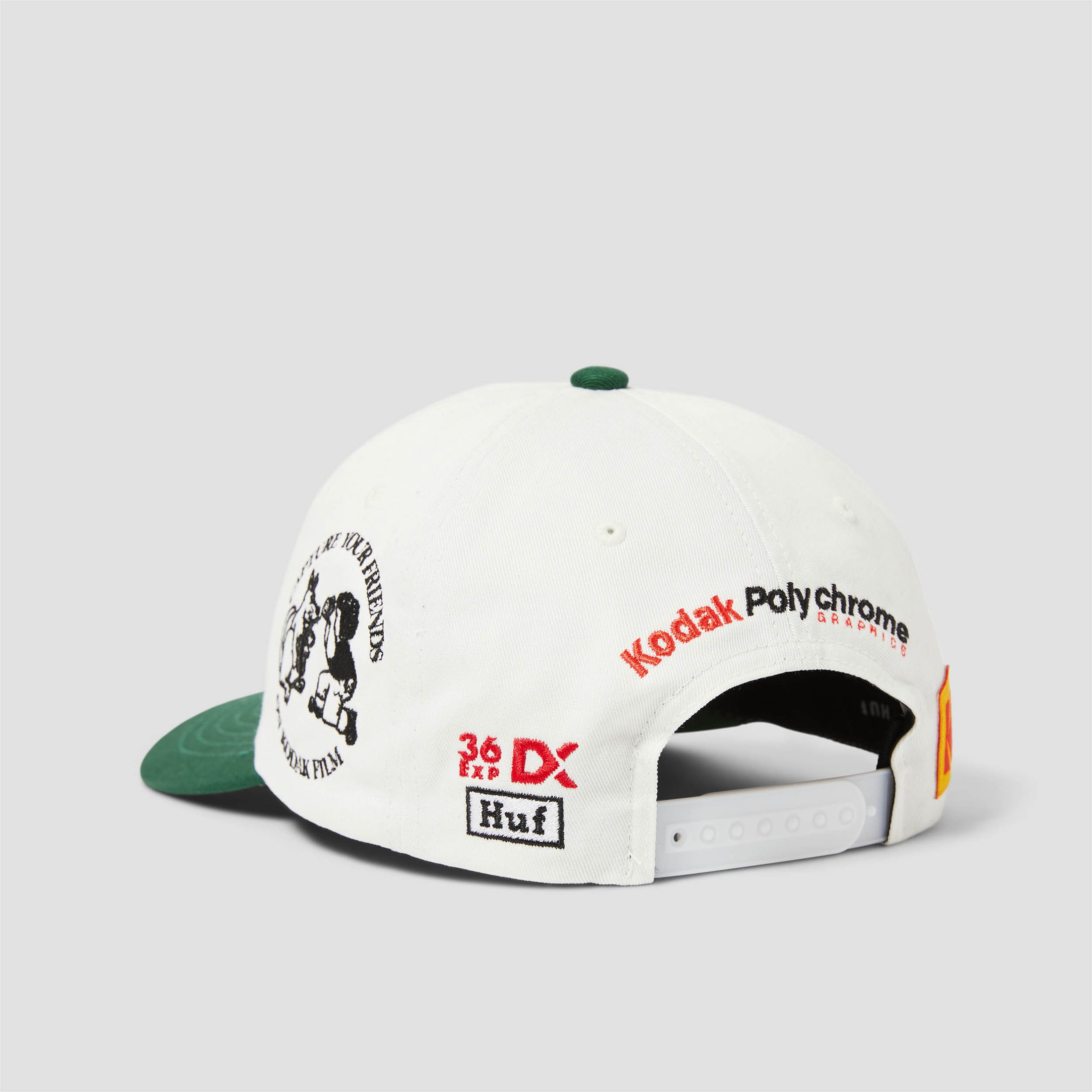 Huf x Kodak Snapback Cap White