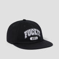 Load image into Gallery viewer, Huf Fuck It 6 Panel Hat Black
