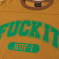 Load image into Gallery viewer, Huf Fuck It Football Shirt Caramel
