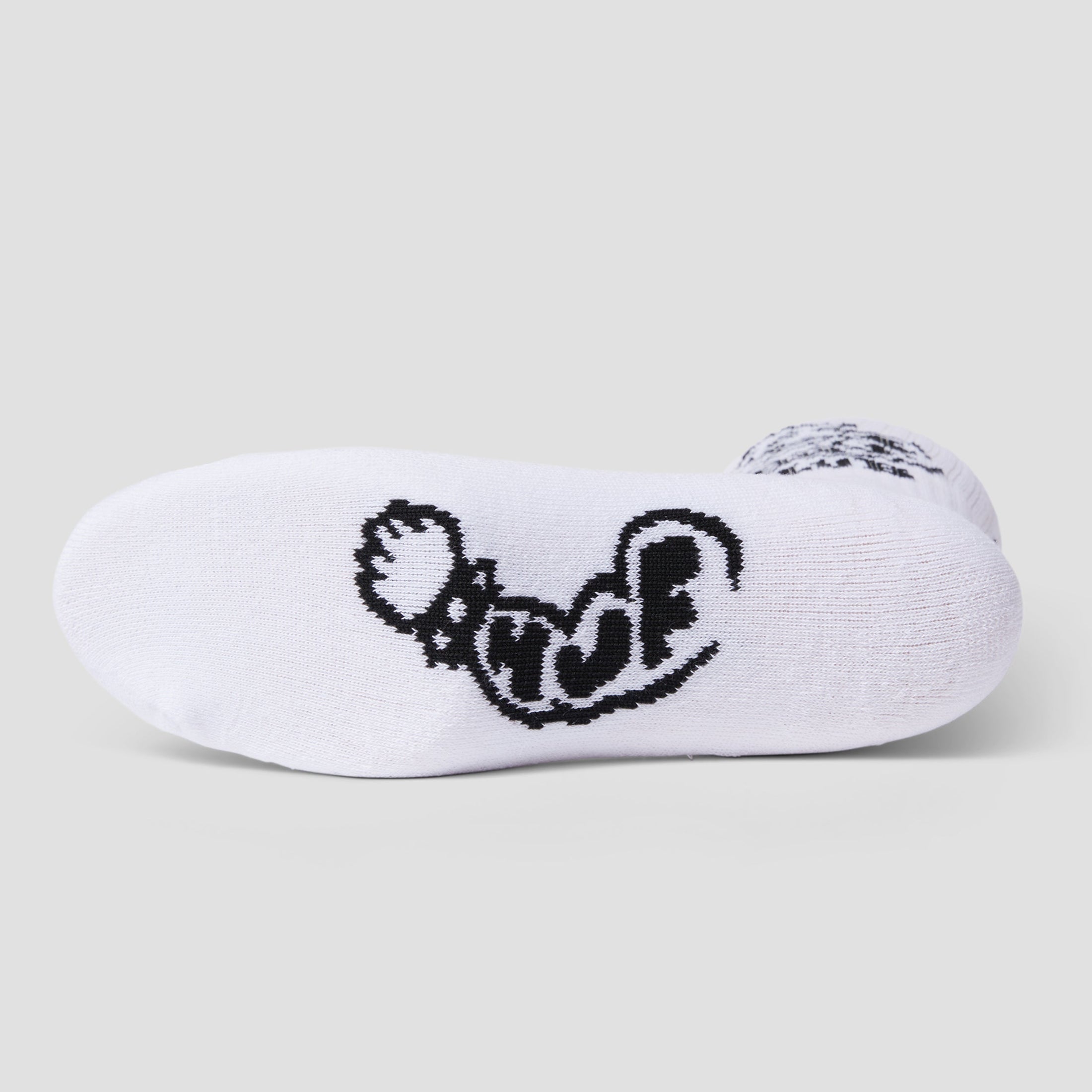 Huf Club Crew Socks White