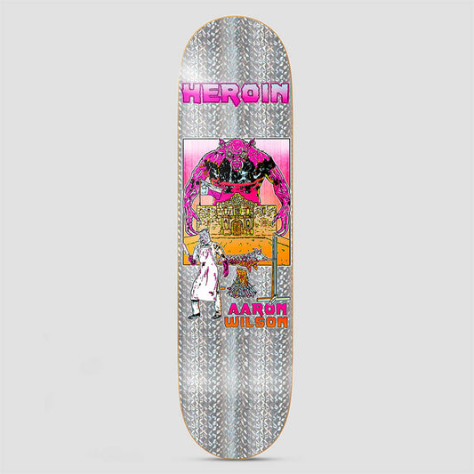 Heroin 8.5 Aaron Wilson Hellscape Skateboard Deck