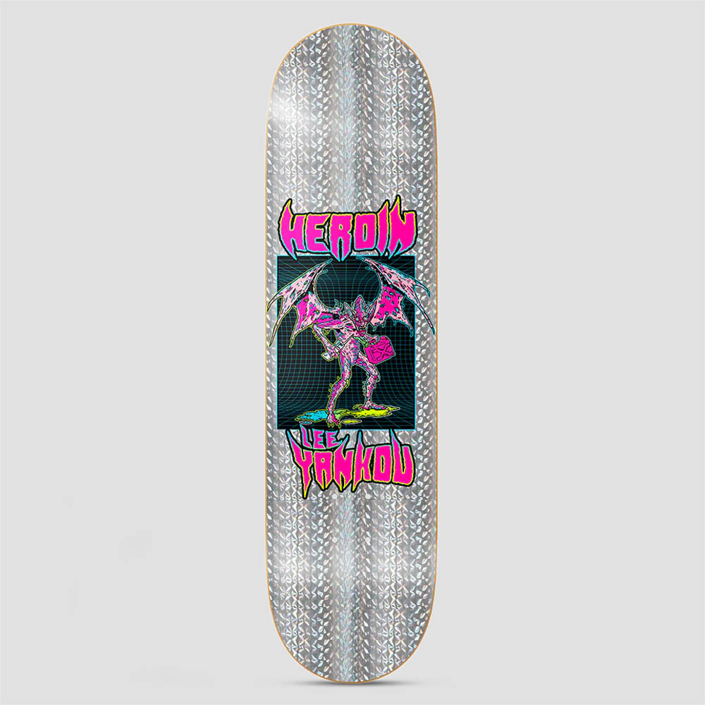 Heroin 8.25 Lee Yankou Hellscape Skateboard Deck