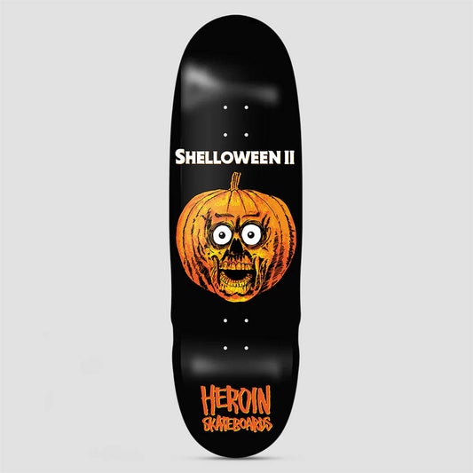 Heroin 9.625 Shelloween 2 Skateboard Deck Black