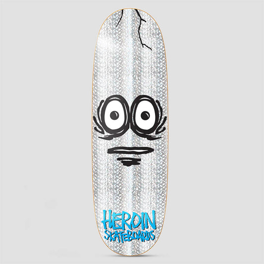 Heroin 10 Very Big Holo Egg Skateboard Deck