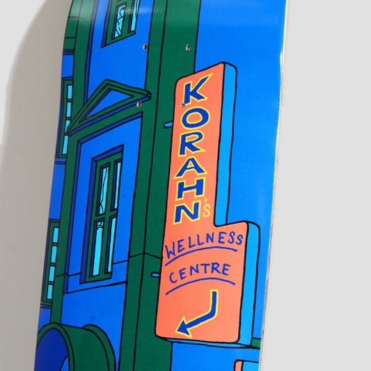 Skateboard Cafe 8.5 High Street Pro Series Korahn's Wellness Centre C2 Shape Skateboard Deck