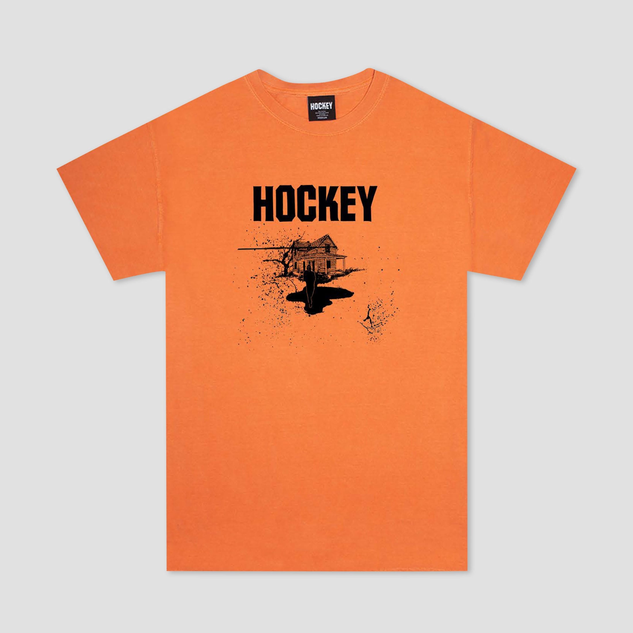 Hockey Spilt Milk T-Shirt Orange