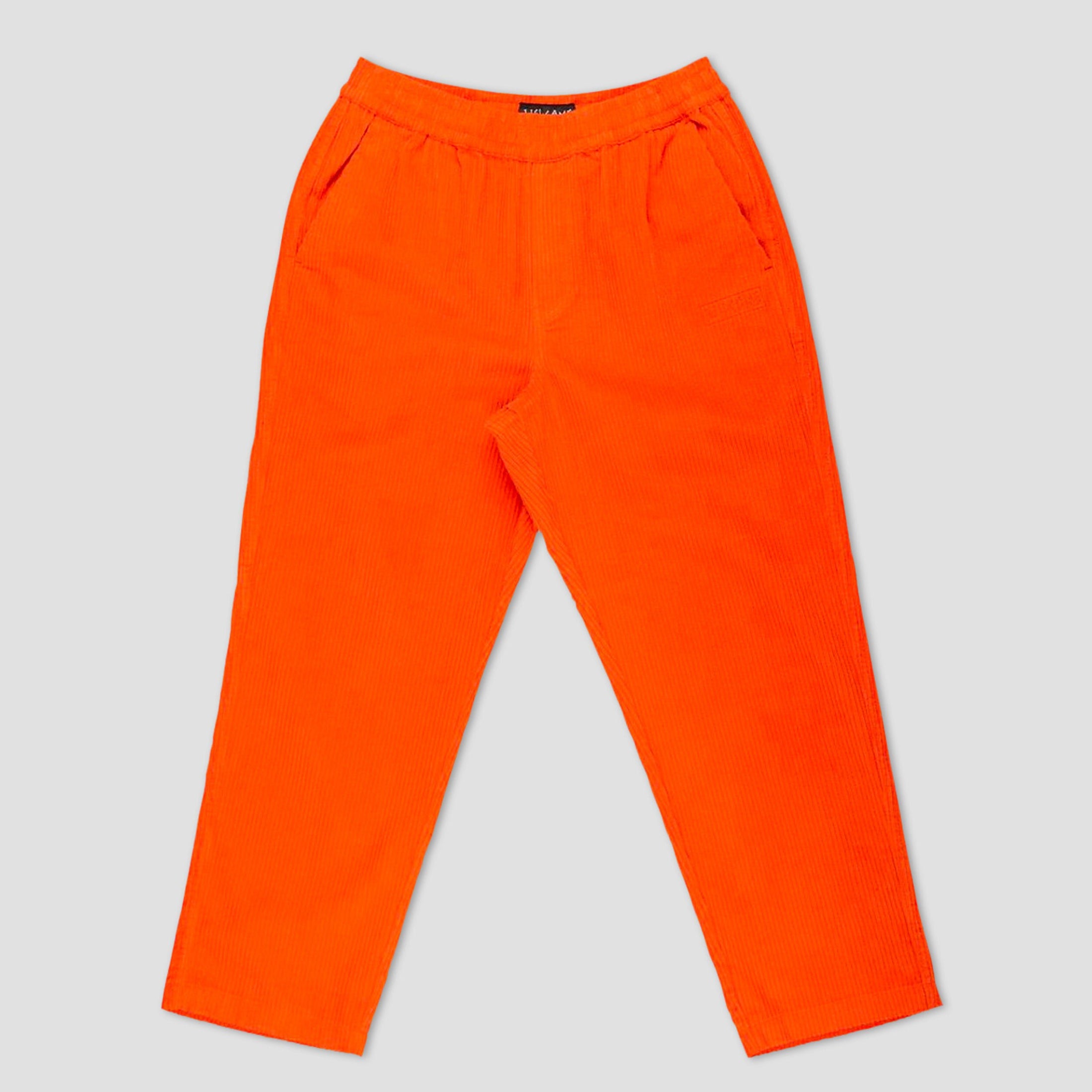 Welcome Hydra Corduroy Elastic Pant Pumpkin