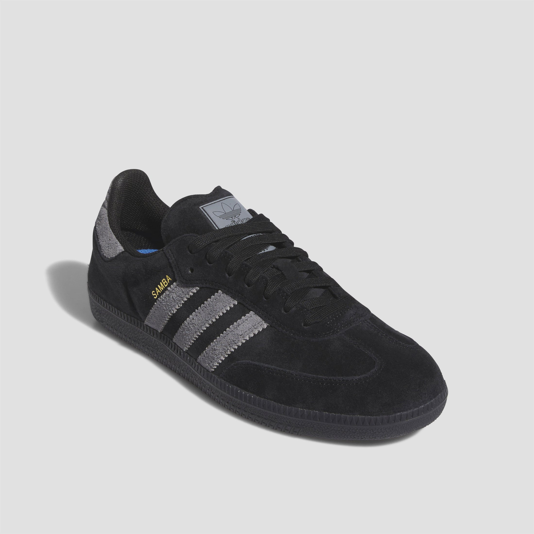 Adidas Samba ADV Skate Shoes Core Black / Grey Four / Gold Metallic