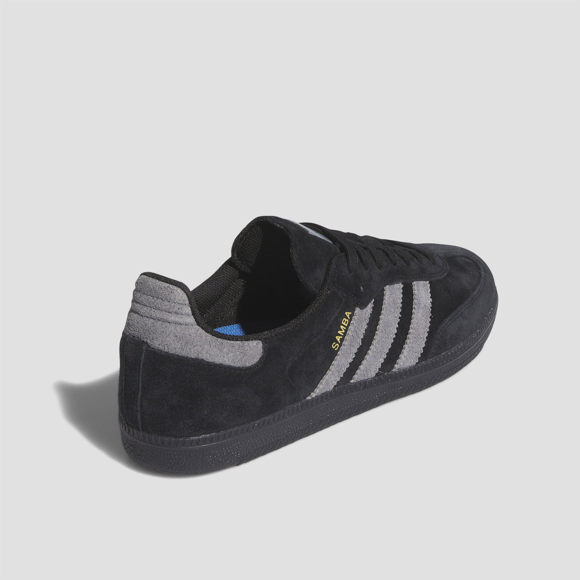 Adidas Samba ADV Skate Shoes Core Black / Grey Four / Gold Metallic