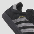 Load image into Gallery viewer, Adidas Samba ADV Skate Shoes Core Black / Grey Four / Gold Metallic
