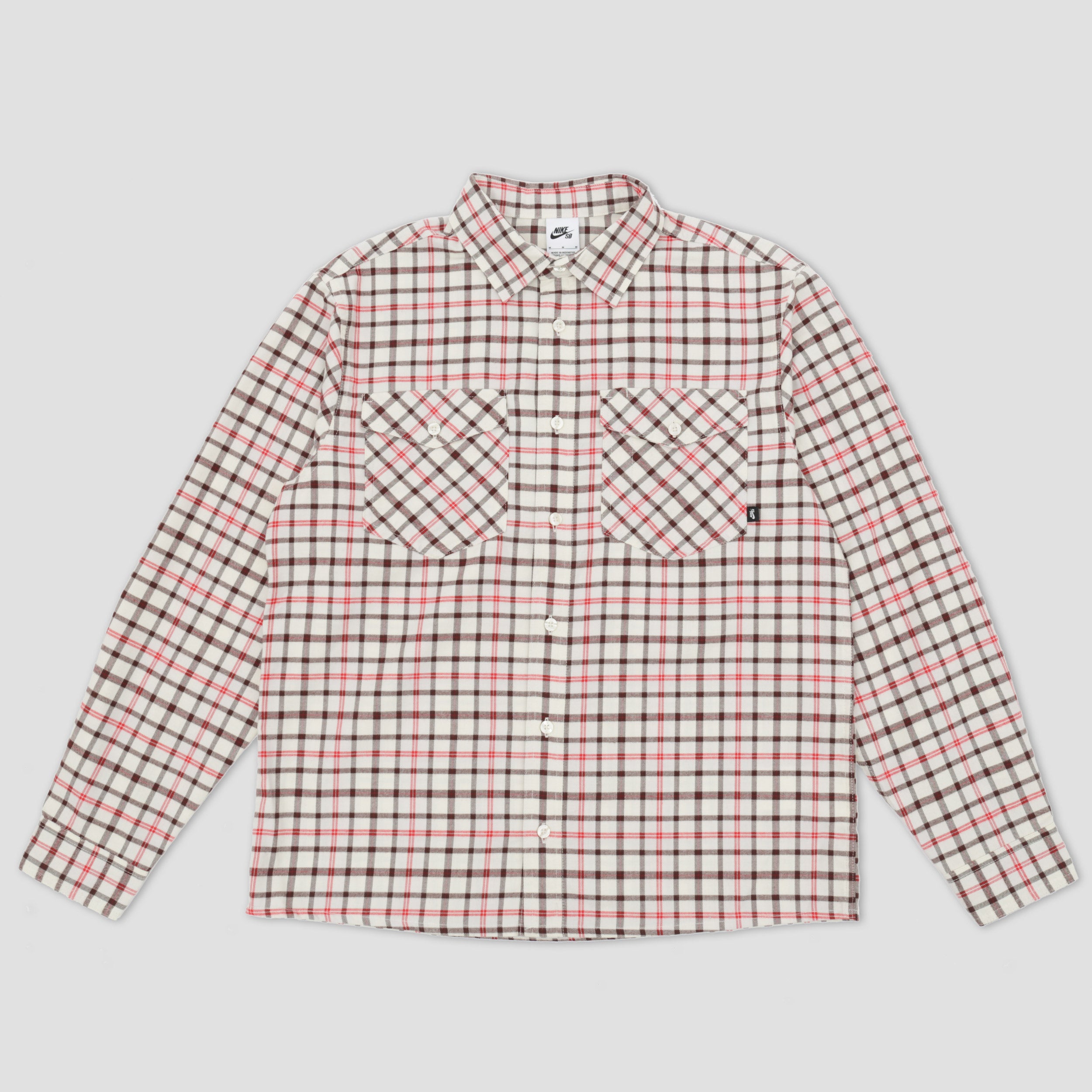 Nike sb sale flannel shirt