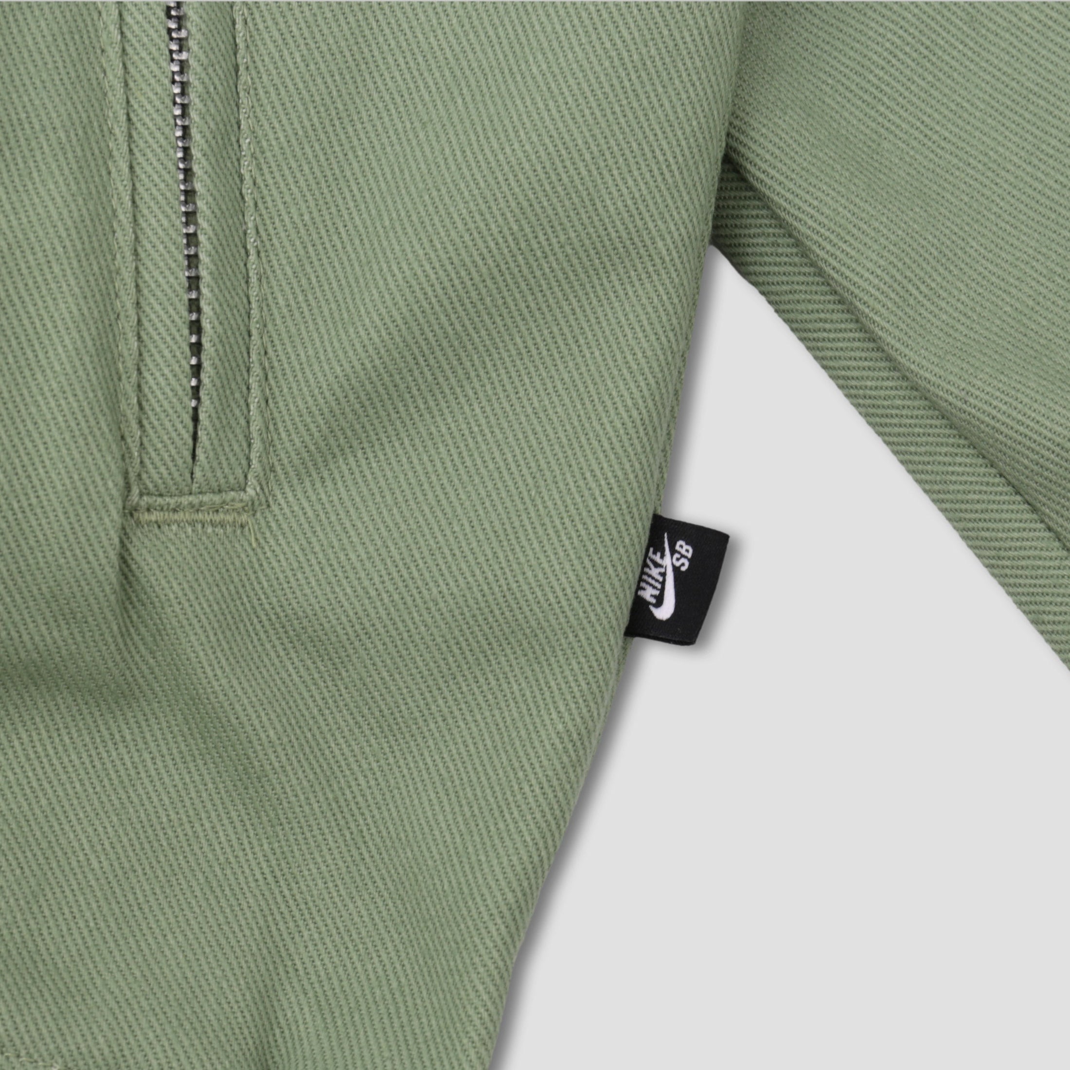 Nike SB Woven Twill Jacket Oil Green